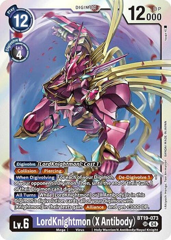 LordKnightmon (X Antibody) [BT19-073] [Release Special Booster Ver.2.0] - Destination Retro