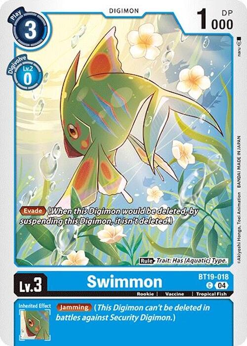 Swimmon [BT19-018] [Release Special Booster Ver.2.0] - Destination Retro