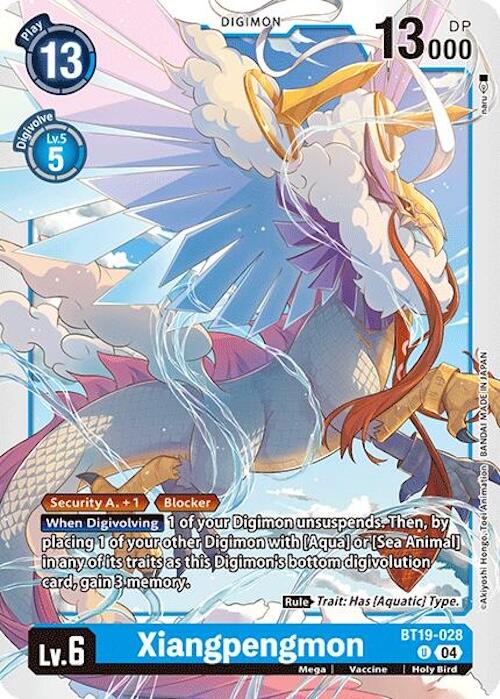 Xiangpengmon [BT19-028] [Release Special Booster Ver.2.0] - Destination Retro