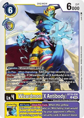 Wizardmon [BT19-036] (X Antibody) [Release Special Booster Ver.2.0] - Destination Retro