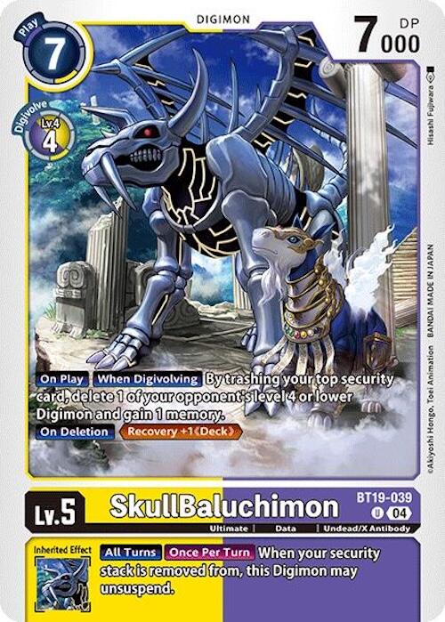 SkullBaluchimon [BT19-039] [Release Special Booster Ver.2.0] - Destination Retro