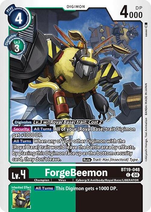 ForgeBeemon [BT19-048] [Release Special Booster Ver.2.0] - Destination Retro