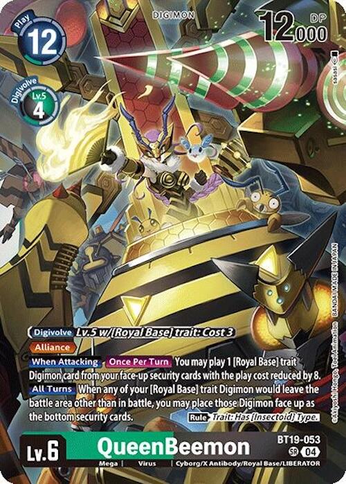 QueenBeemon [BT19-053] [Release Special Booster Ver.2.0] - Destination Retro