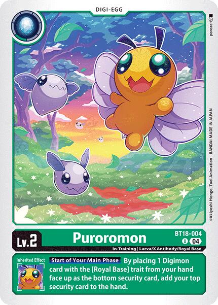 Puroromon [BT18-004] [Release Special Booster Ver.2.0] - Destination Retro
