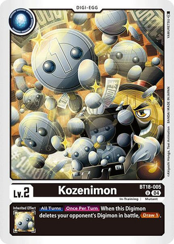 Kozenimon [BT18-005] [Release Special Booster Ver.2.0] - Destination Retro