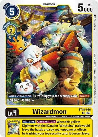 Wizardmon [BT18-036] [Release Special Booster Ver.2.0] - Destination Retro