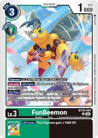FunBeemon [BT18-044] - BT18-044 [Release Special Booster Ver.2.0] - Destination Retro