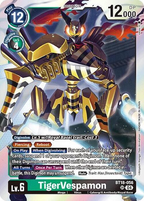 TigerVespamon [BT18-056] [Release Special Booster Ver.2.0] - Destination Retro