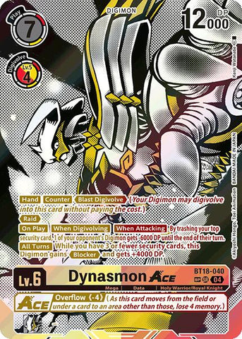 Dynasmon ACE [BT18-040] (Textured) [Release Special Booster Ver.2.0] - Destination Retro