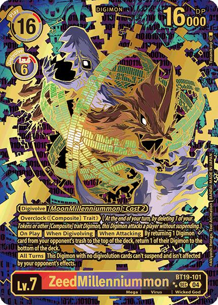 ZeedMillenniummon [BT19-101] (Textured) [Release Special Booster Ver.2.5] - Destination Retro