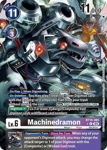 Machinedramon [BT19-065] (Release Special Booster Ver.2.0: Box Promotion Pack) [Release Special Booster Ver.2.0] - Destination Retro