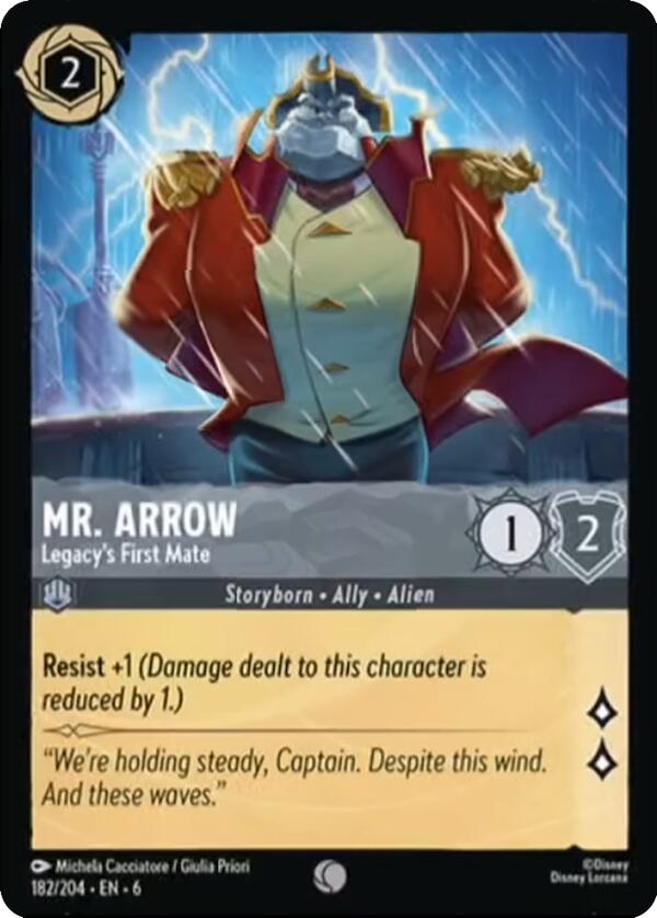 Mr. Arrow - Legacy's First Mate (182/204) [Azurite Sea] - Destination Retro