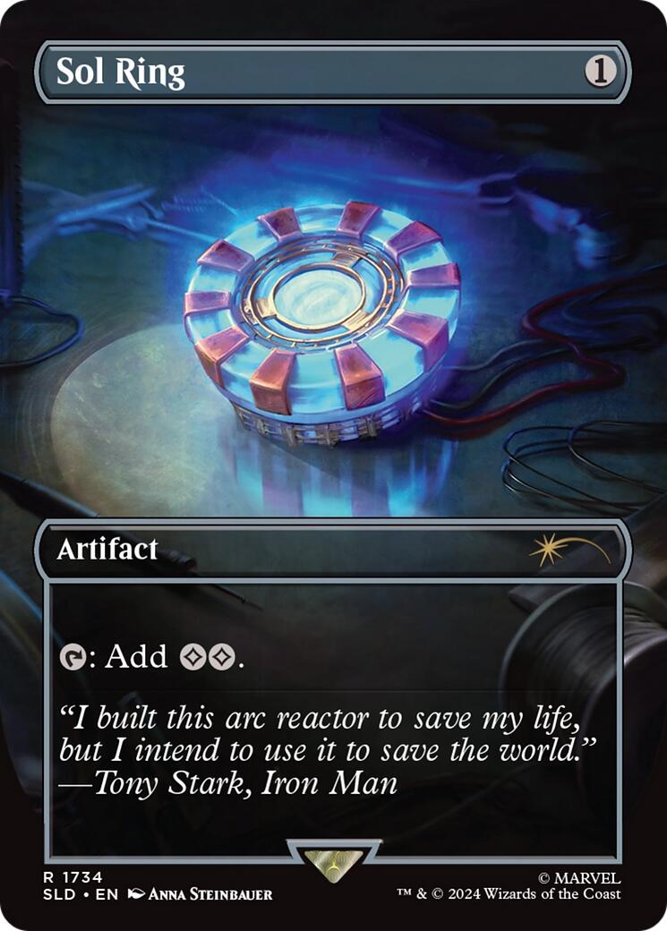 Sol Ring (1734) (Rainbow Foil) [Secret Lair Drop Series] - Destination Retro