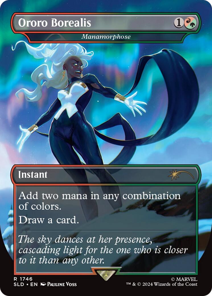 Ororo Borealis - Manamorphose (Rainbow Foil) [Secret Lair Drop Series] - Destination Retro