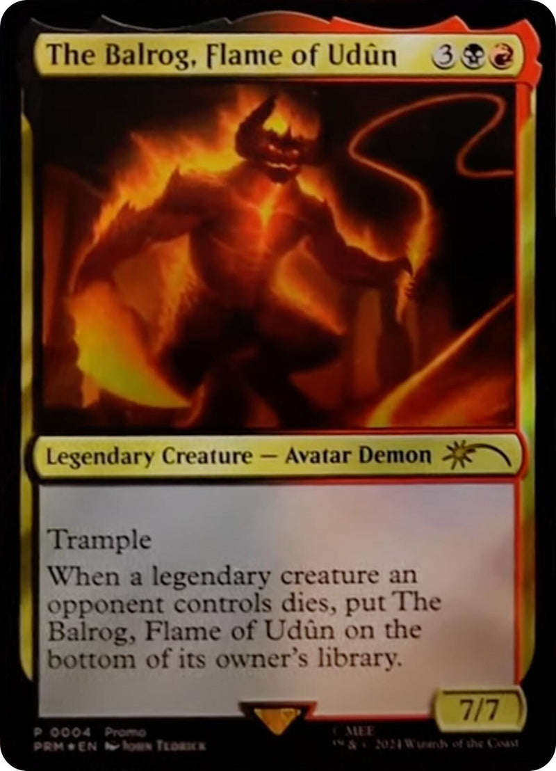 The Balrog, Flame of Udun [Resale Promos] - Destination Retro