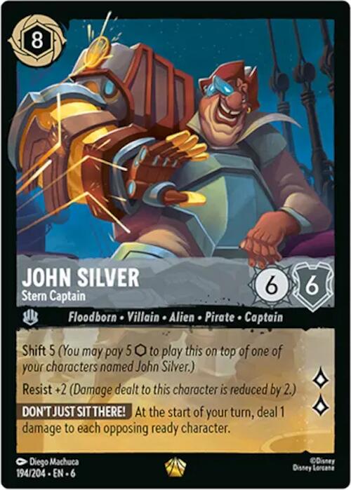John Silver - Stern Captain (194/204) [Azurite Sea] - Destination Retro