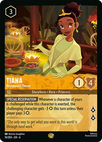 Tiana - Restaurant Owner (16/204) [Azurite Sea] - Destination Retro