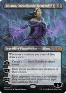 Liliana, Dreadhorde General (Borderless) (Mana Foil) [Foundations] - Destination Retro
