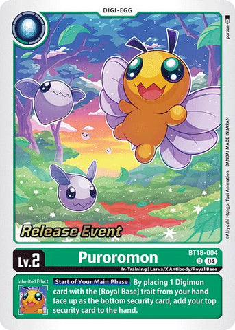 Puroromon [BT18-004] [Release Special Booster Ver.2.0 Promos] - Destination Retro