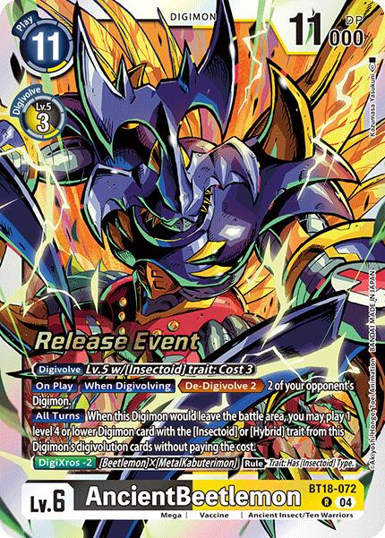 AncientBeetlemon [BT18-072] [Release Special Booster Ver.2.0 Promos] - Destination Retro