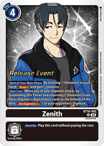 Zenith [BT18-092] [Release Special Booster Ver.2.0 Promos] - Destination Retro