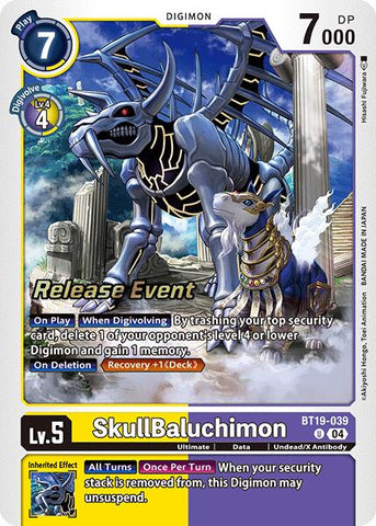 SkullBaluchimon [BT19-039] [Release Special Booster Ver.2.0 Promos] - Destination Retro