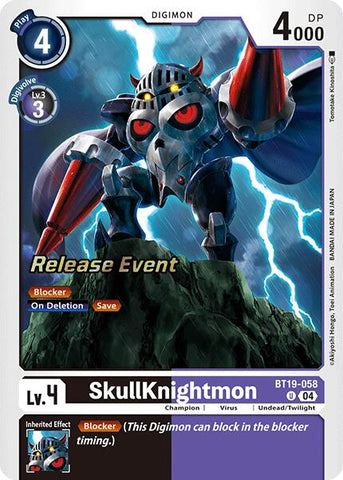 SkullKnightmon [BT19-058] [Release Special Booster Ver.2.0 Promos] - Destination Retro