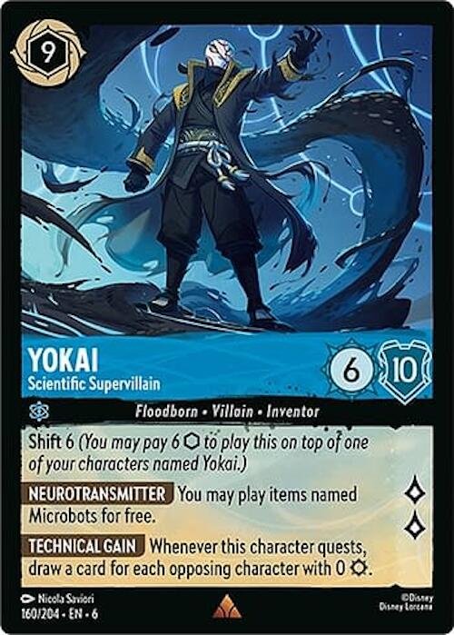 Yokai - Scientific Supervillain (160/204) [Azurite Sea] - Destination Retro