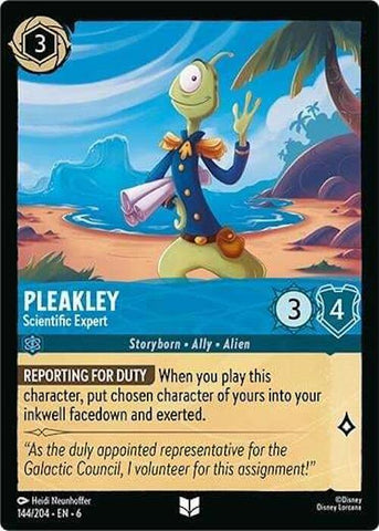 Pleakley - Scientific Expert (144/204) [Azurite Sea] - Destination Retro