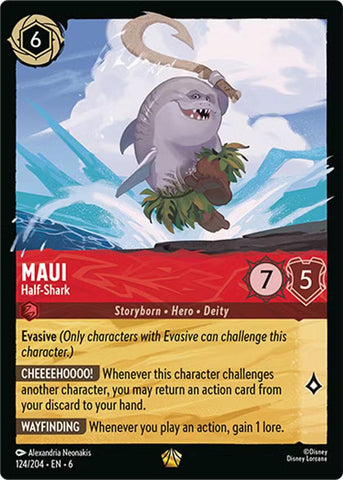 Maui - Half-Shark (124/204) [Azurite Sea] - Destination Retro