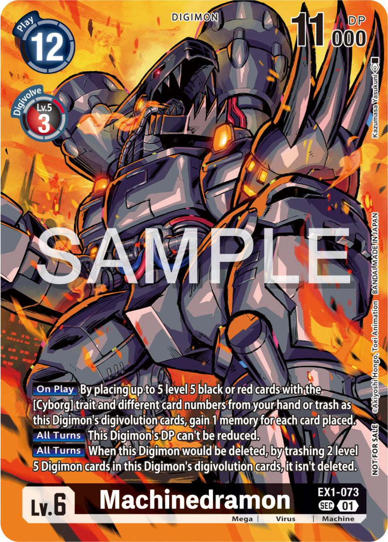 Machinedramon [EX1-073] (Release Special Booster Ver.2.0 Celebration Event) [Release Special Booster Ver.2.0 Promos] - Destination Retro