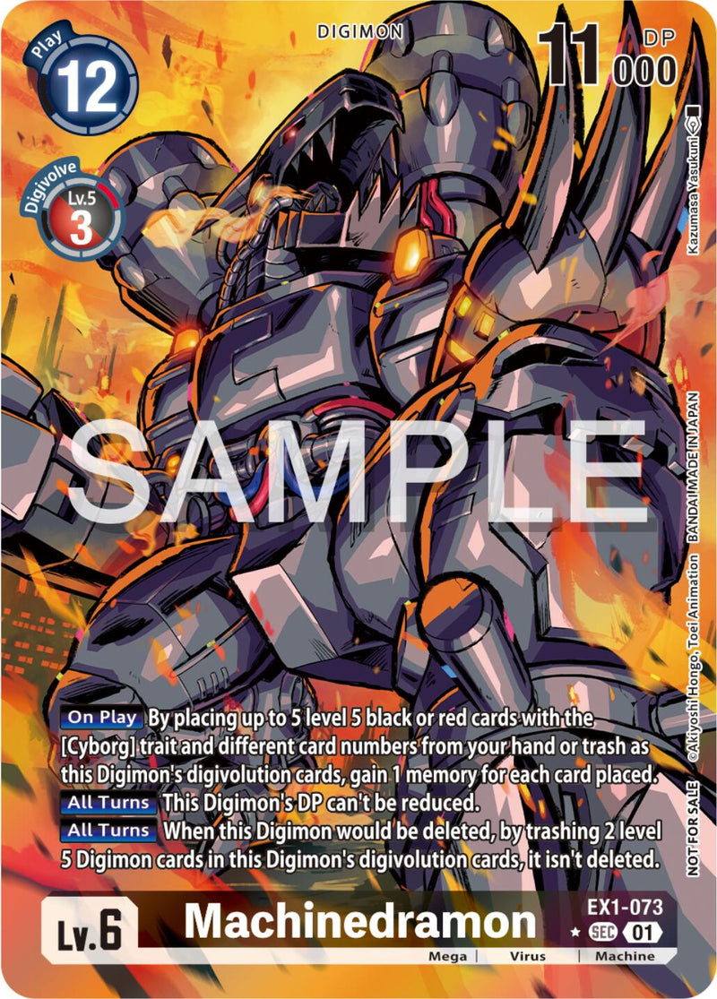 Machinedramon [EX1-073] (Release Special Booster Ver.2.0 Celebration Event Winner) [Release Special Booster Ver.2.0 Promos] - Destination Retro
