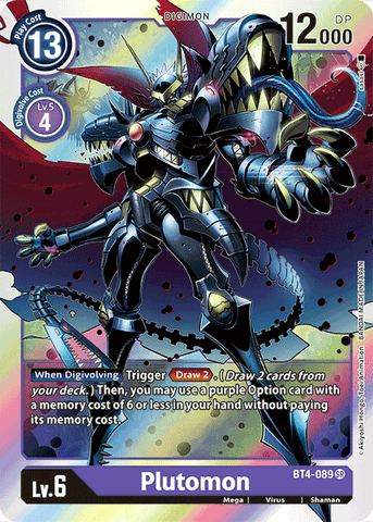 Plutomon [BT4-089] [Great Legend] - Destination Retro
