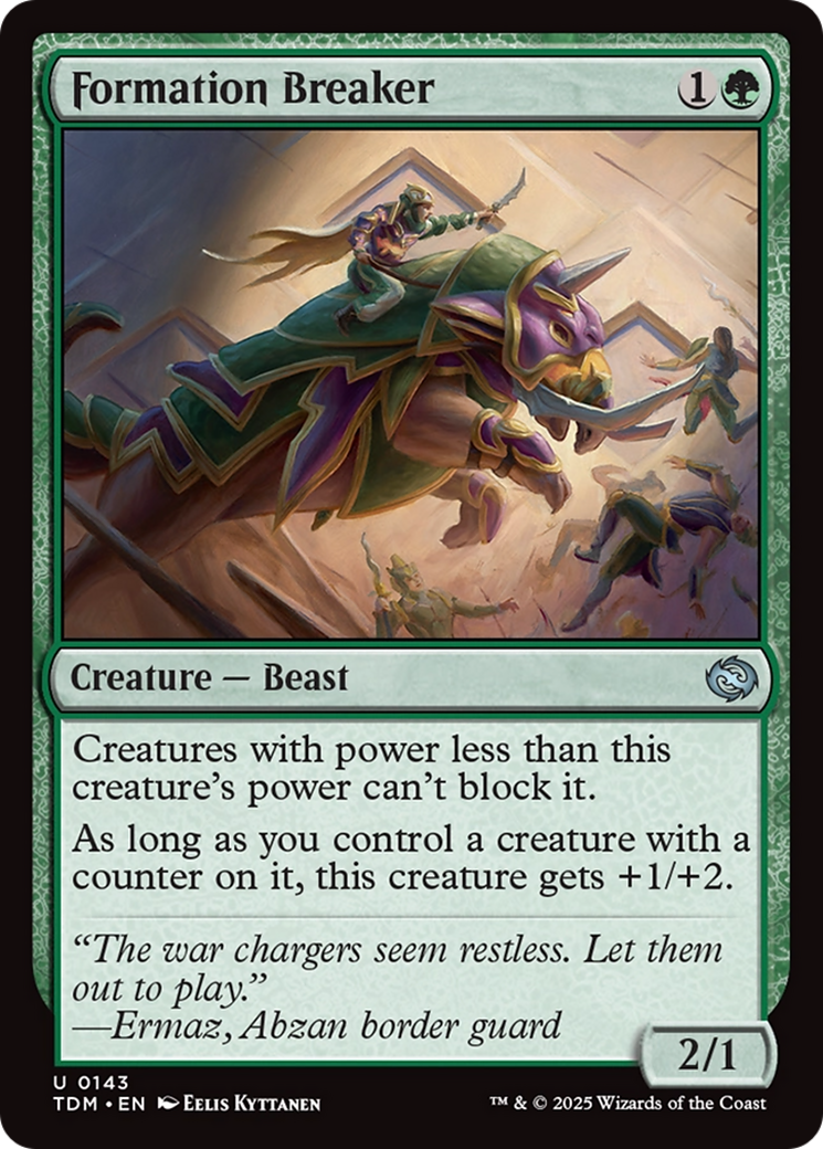 Formation Breaker [Tarkir: Dragonstorm] - Destination Retro