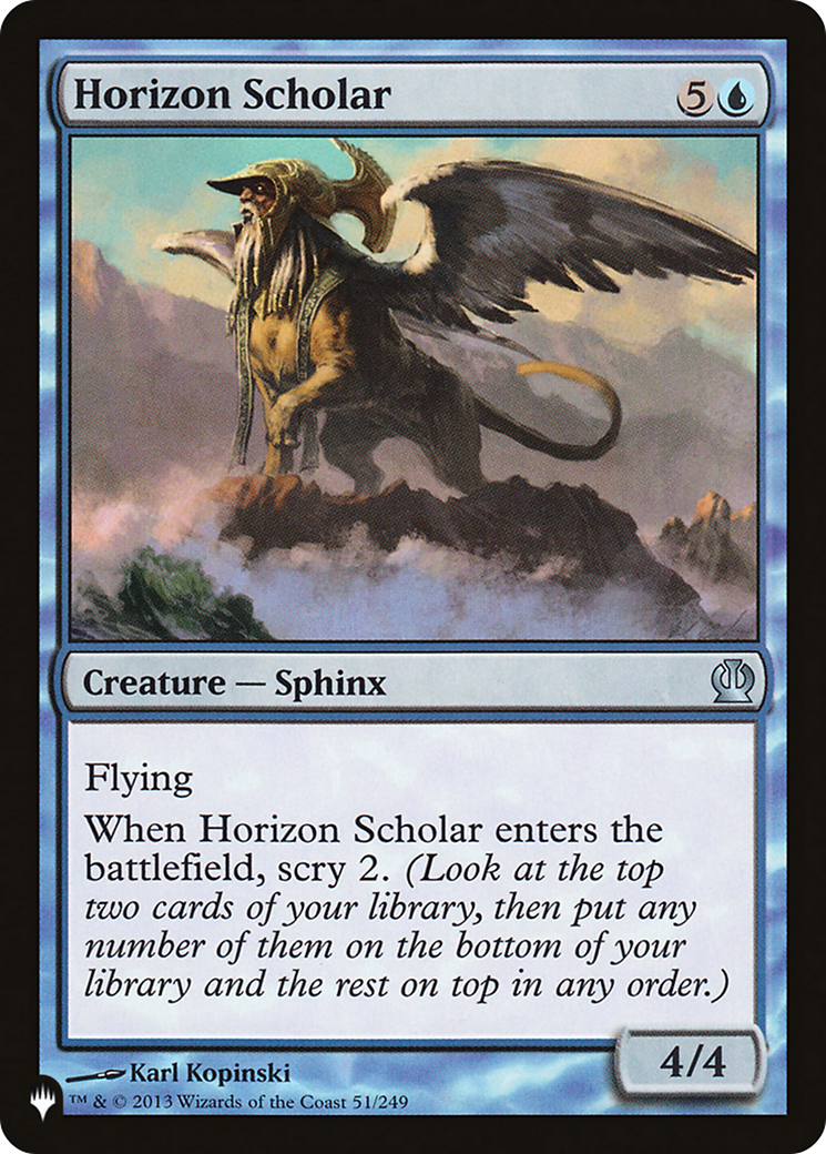 Horizon Scholar [The List] - Destination Retro