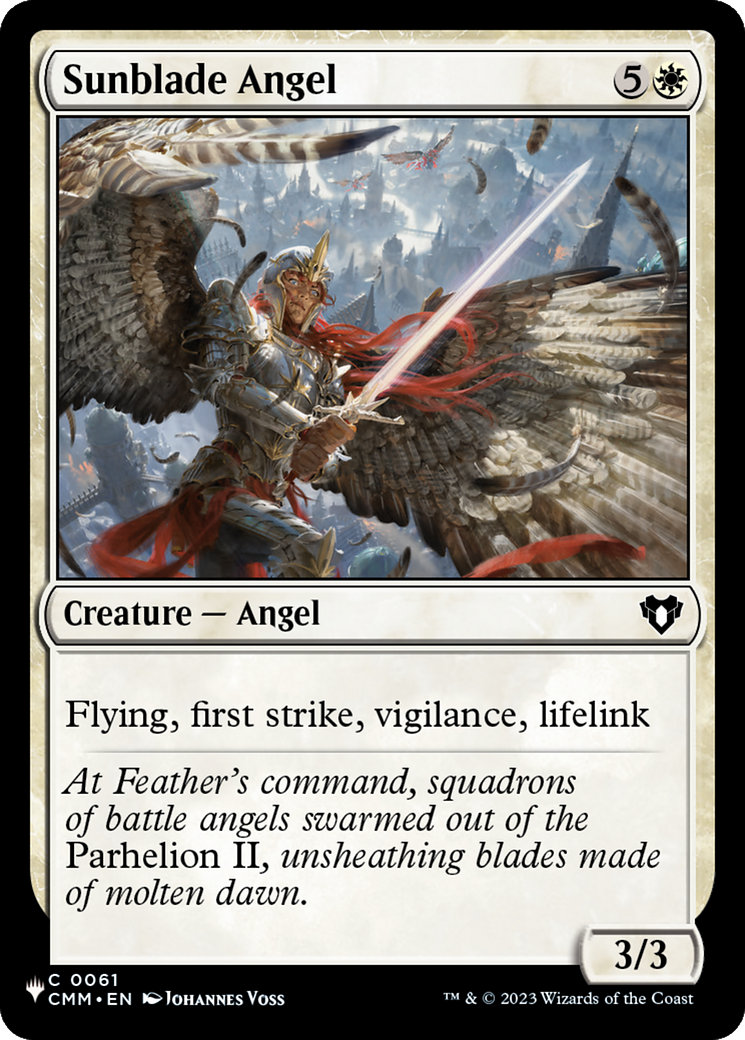 Sunblade Angel [The List] - Destination Retro
