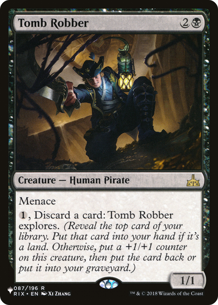 Tomb Robber [The List] - Destination Retro