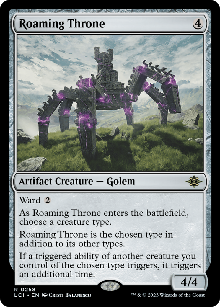Roaming Throne [The Lost Caverns of Ixalan] - Destination Retro