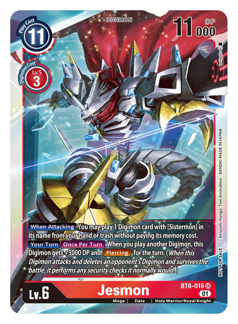 Jesmon [BT6-016] (Event Pack 2) [Double Diamond Promos] - Destination Retro