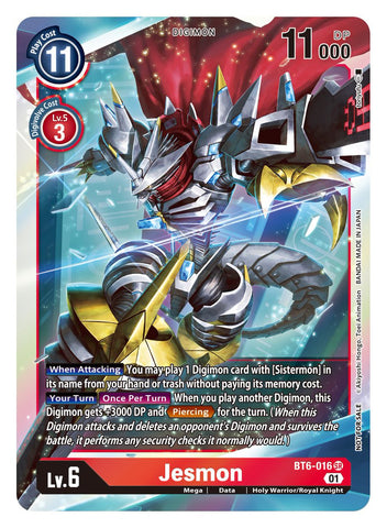 Jesmon [BT6-016] (Event Pack 2) [Double Diamond Promos] - Destination Retro