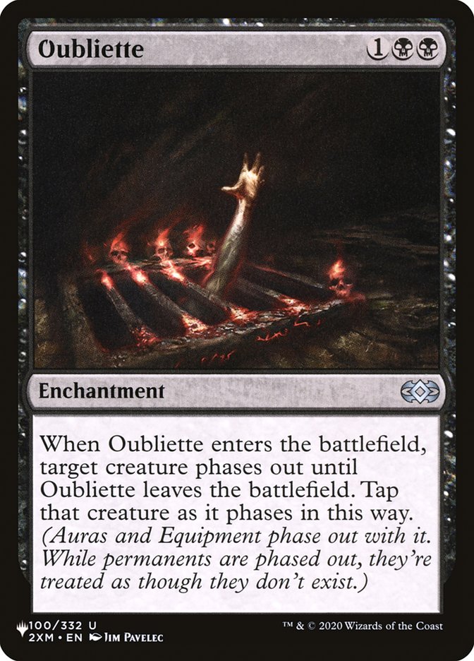 Oubliette [The List] - Destination Retro