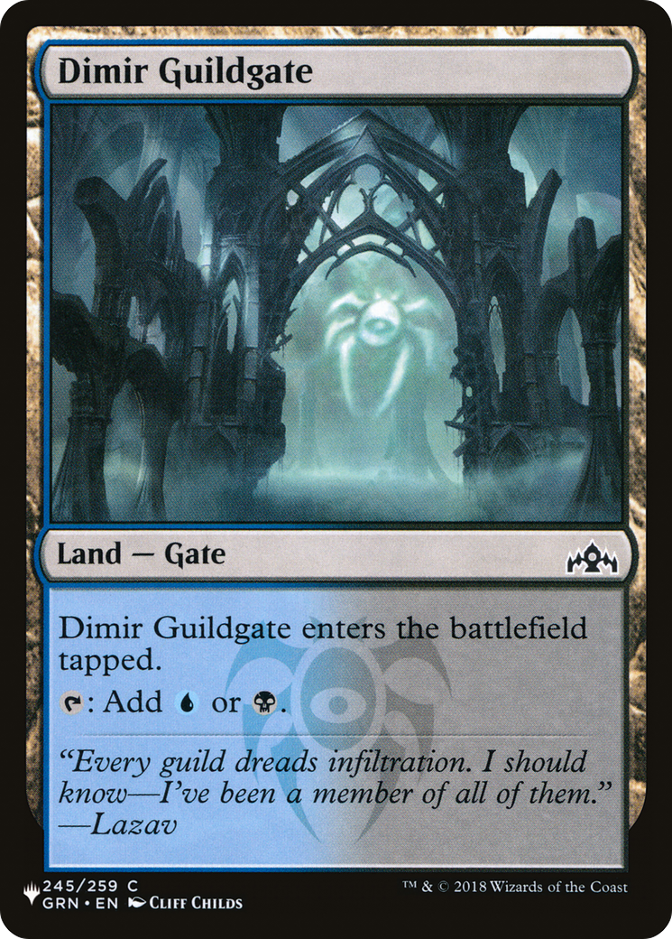 Dimir Guildgate [The List] - Destination Retro