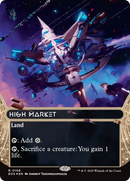 High Market (0108) (Borderless) (Galaxy Foil) [Edge of Eternities: Stellar Sights] - Destination Retro