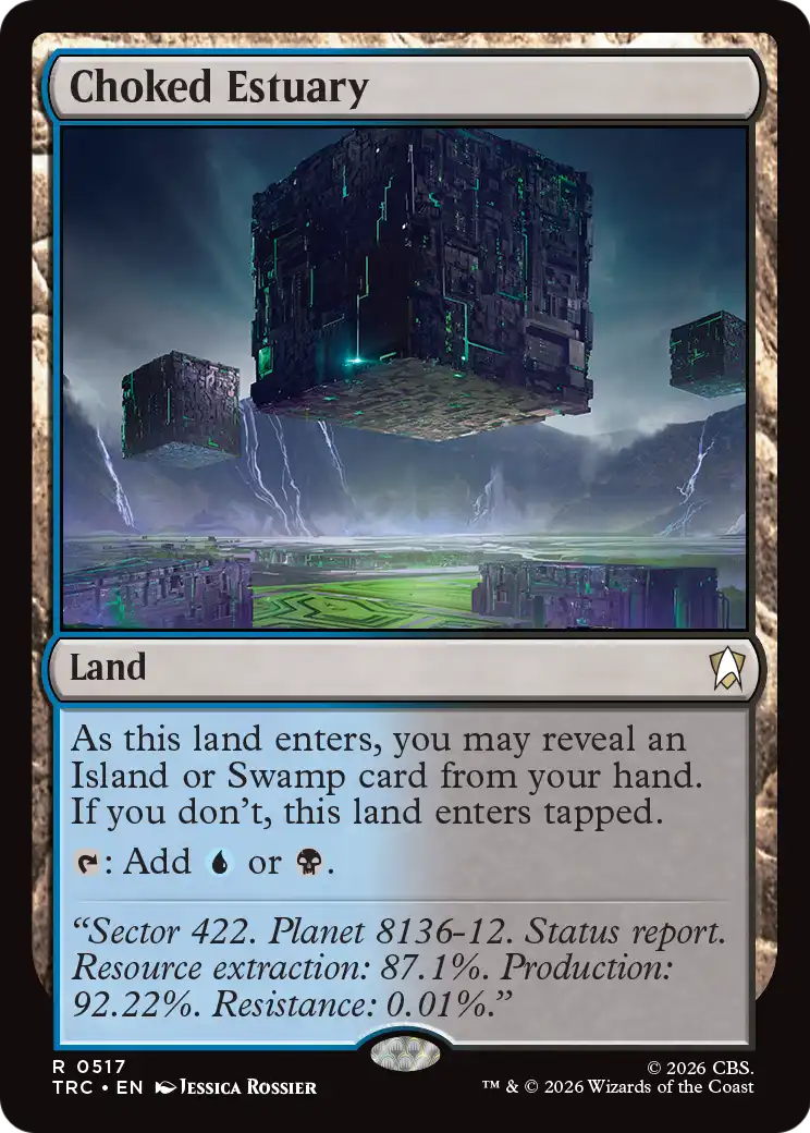 Choked Estuary (Surge Foil) [Star Trek Commander] - Destination Retro