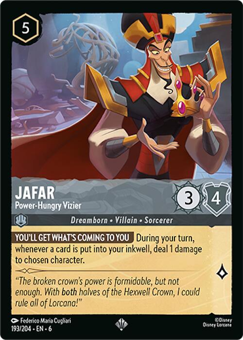 Jafar - Power-Hungry Vizier (193/204) [Azurite Sea] - Destination Retro