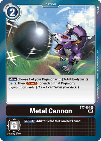 Metal Cannon [BT7-104] [Next Adventure] - Destination Retro