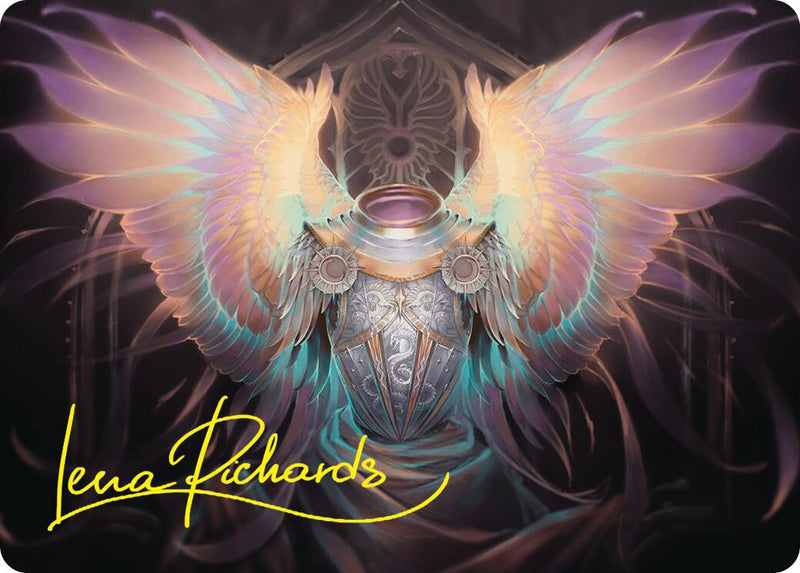Celestial Armor Art Card (2/54) (Gold-Stamped Signature) [Foundations Art Series] - Destination Retro