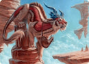 Felidar Savior Art Card (3/54) [Foundations Art Series] - Destination Retro