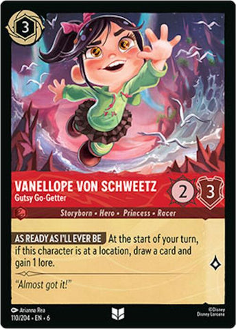 Vanellope von Schweetz - Gutsy Go-Getter (110/204) [Azurite Sea] - Destination Retro
