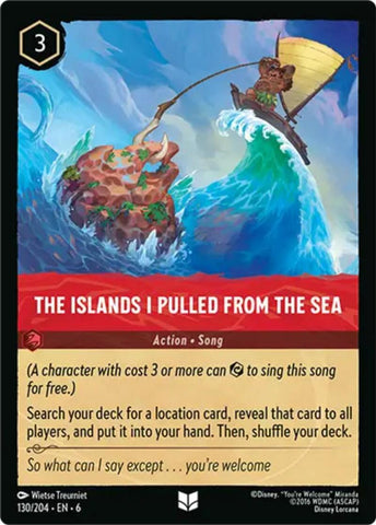 The Islands I Pulled From The Sea (130/204) [Azurite Sea] - Destination Retro